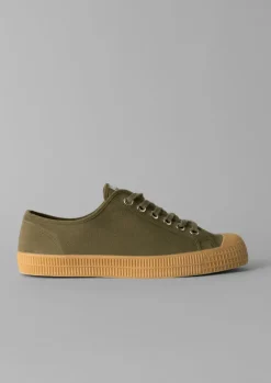 Trainers & Plimsolls-TOAST Novesta Star Master Trainers Olive
