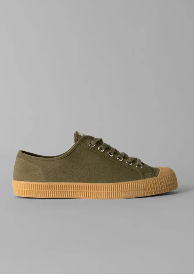 Trainers & Plimsolls-TOAST Novesta Star Master Trainers Olive