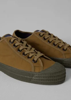 Trainers & Plimsolls-TOAST Novesta Star Master Waxed Cotton Trainers Bark