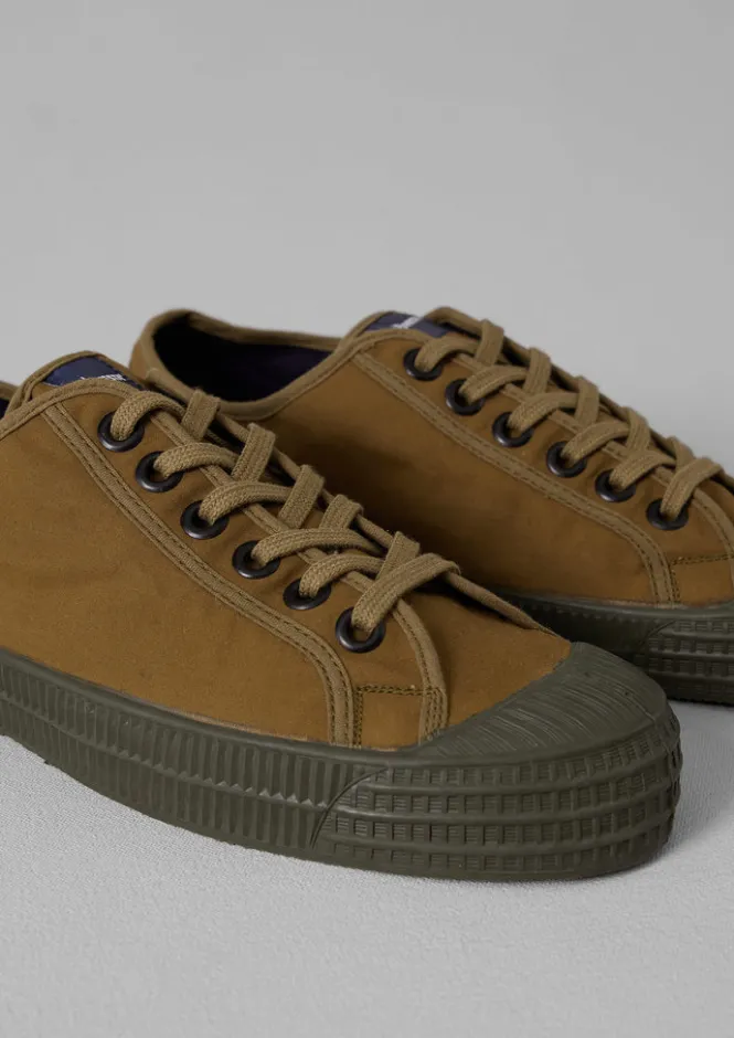 Trainers & Plimsolls-TOAST Novesta Star Master Waxed Cotton Trainers Bark