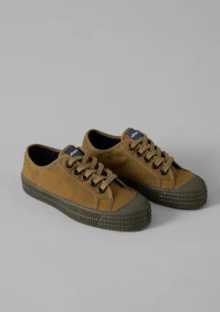 Trainers & Plimsolls-TOAST Novesta Star Master Waxed Cotton Plimsolls Bark