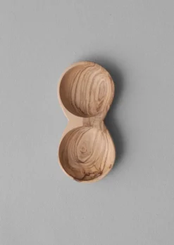 Tableware-TOAST Olive Wood Seasoning Pinch Pot NaturalWood
