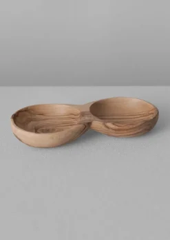 Tableware-TOAST Olive Wood Seasoning Pinch Pot NaturalWood