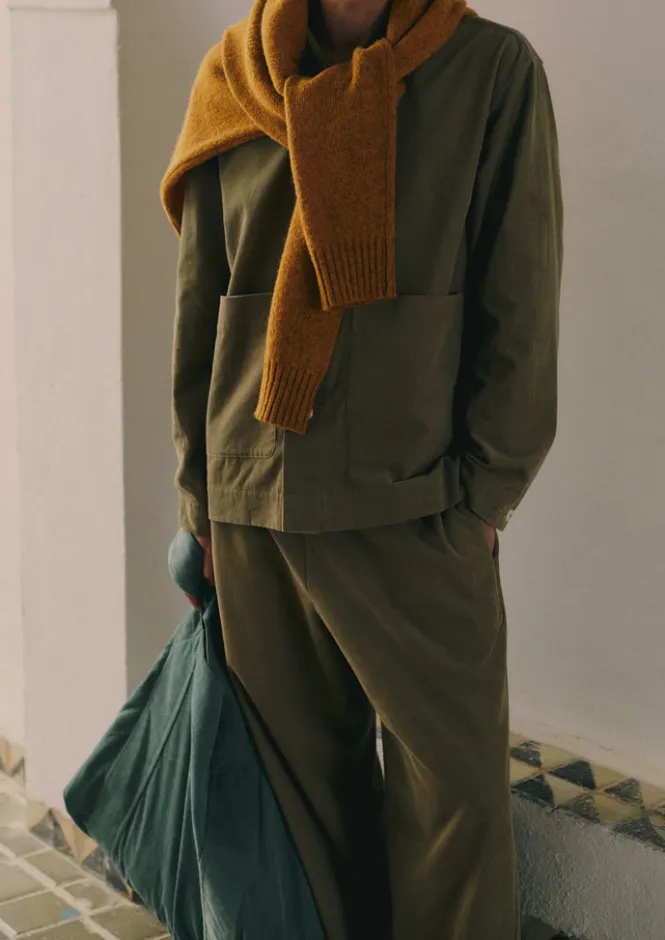 Bags & Belts|Bags & Belts-TOAST Organic Cord Lounge Bag DustyBlue