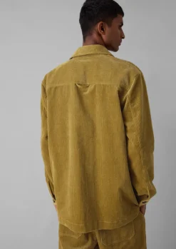Cord|Coats & Jackets-TOAST Organic Cord Point Collar Jacket GoldenSand