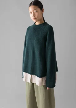 Linen|Jersey-TOAST Organic Cotton Linen Easy Sweater Puck