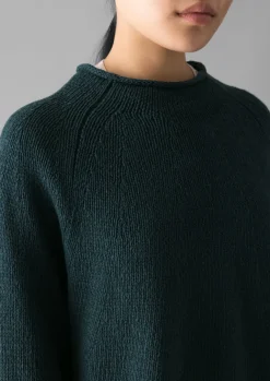 Linen|Jersey-TOAST Organic Cotton Linen Easy Sweater Puck