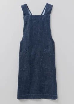 Outdoor|Aprons & Tea Towels-TOAST Organic Denim Cross Back Apron Indigo