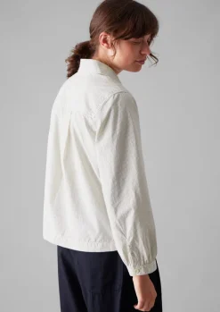 Shirts|Tops & Tees-TOAST Patch Pocket Stripe Organic Cotton Shirt SunwashedBlue