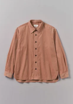 Cord|Shirts-TOAST Point Collar Organic Cord Shirt RoseQuartz