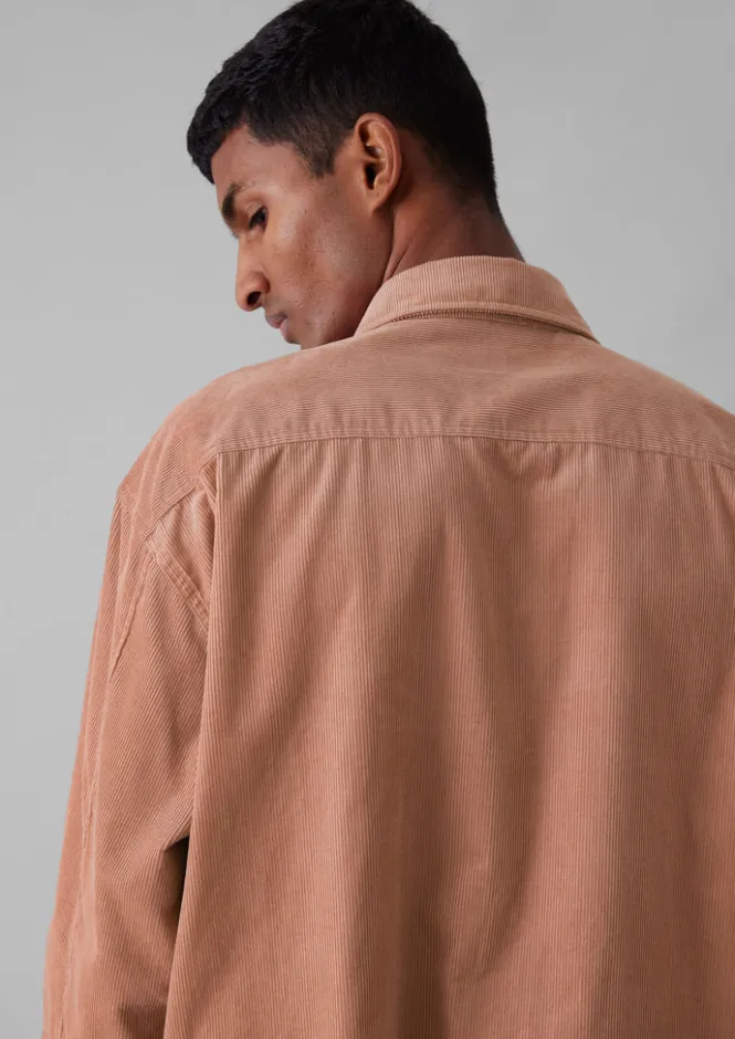 Cord|Shirts-TOAST Point Collar Organic Cord Shirt RoseQuartz