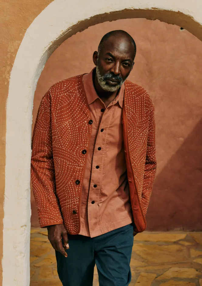 Cord|Shirts-TOAST Point Collar Organic Cord Shirt RoseQuartz