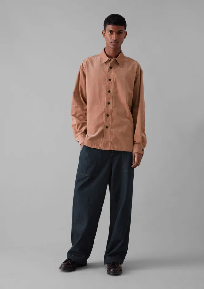 Cord|Shirts-TOAST Point Collar Organic Cord Shirt RoseQuartz