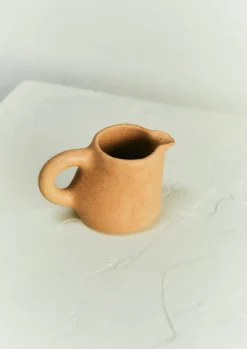 Decorative Pieces|Ceramics-TOAST Polly Liu Chubby Creamer Sand