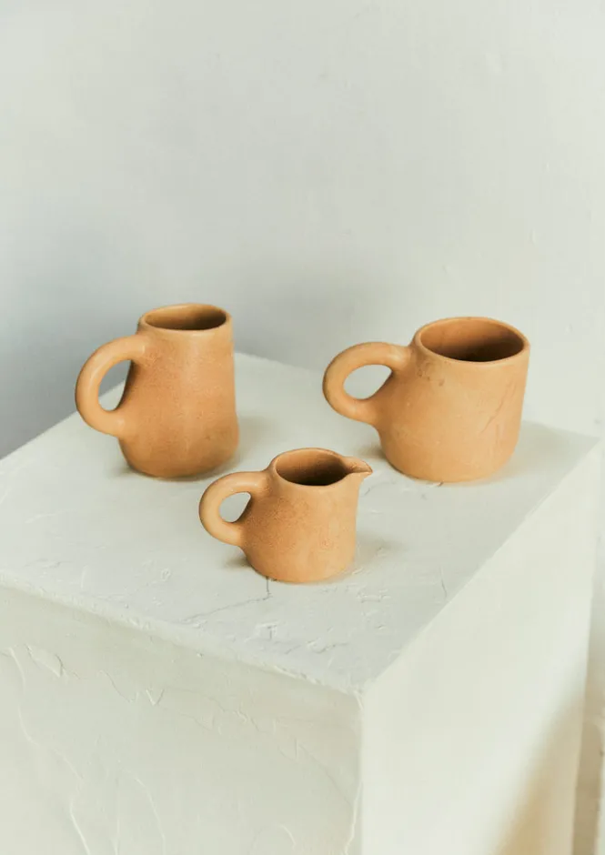 Decorative Pieces|Ceramics-TOAST Polly Liu Chubby Mug Sand