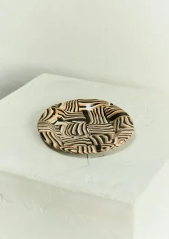Decorative Pieces|Ceramics-TOAST Polly Liu Side Plate BrownMulti
