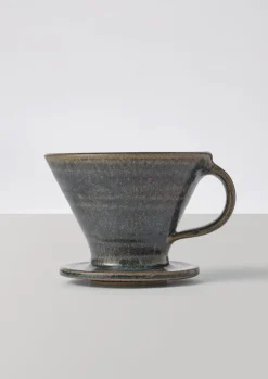 Ceramics|Kitchen-TOAST Pottery West Pour Over Coffee Set Slate