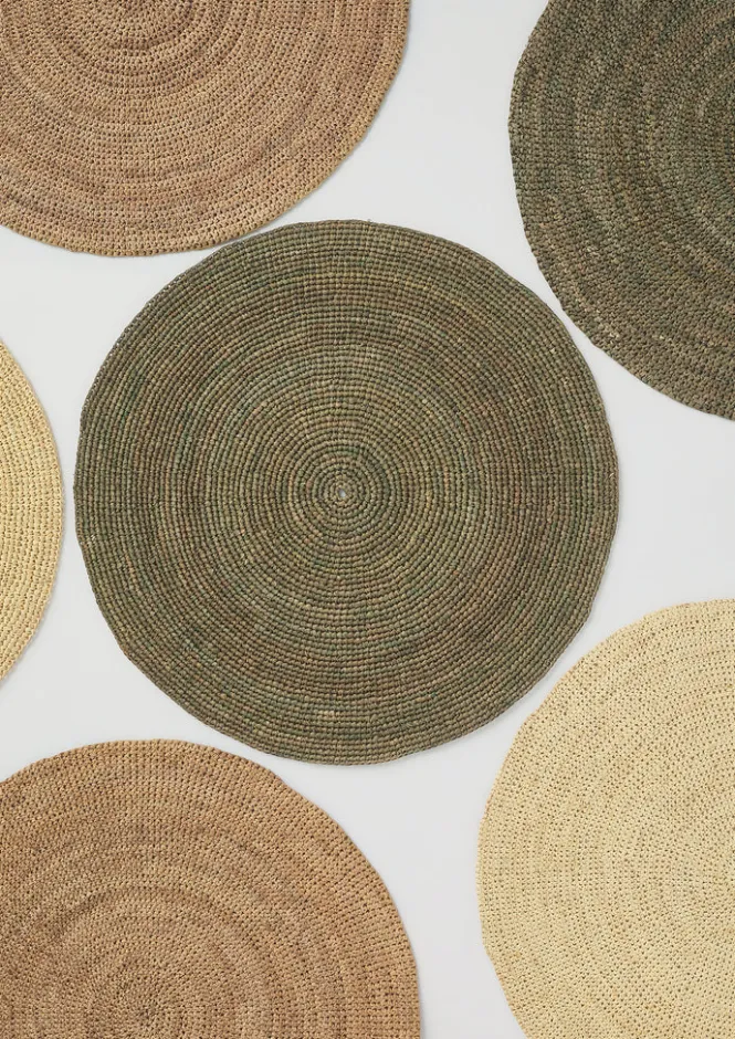 Kitchen|Tableware-TOAST Raffia Placemat Shell