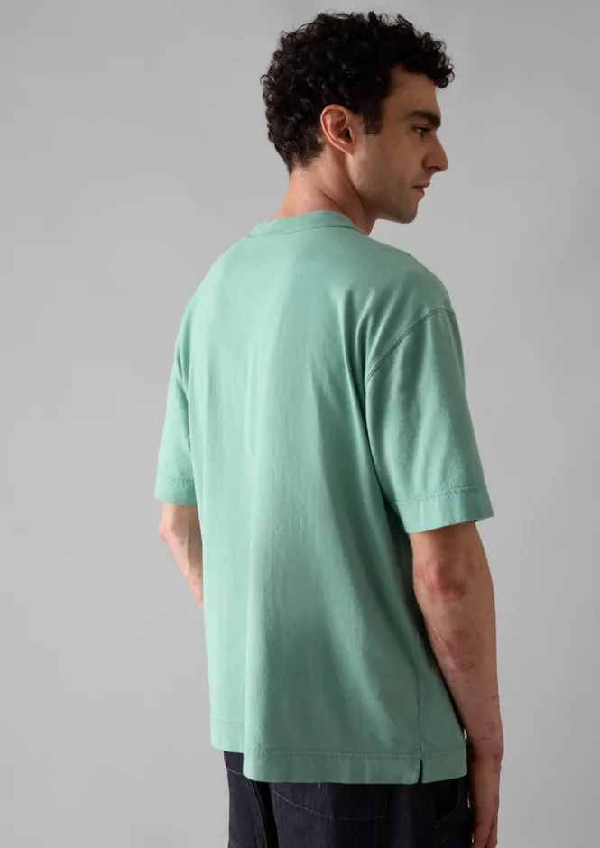 Tops & Tees-TOAST Reactive Dyed Organic Cotton Tee CeladonGreen