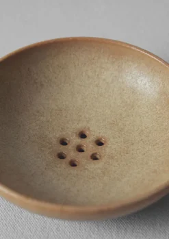 Ceramics-TOAST Rebecca Proctor Soap Dish Ochre