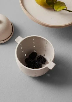 Ceramics|Kitchen-TOAST Rebecca Williams Berry Colander MatteWhite