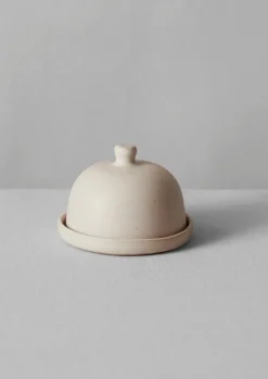 Ceramics|Kitchen-TOAST Rebecca Williams Butter Dish MatteWhite