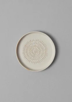 Ceramics|Kitchen-TOAST Rebecca Williams Garlic Grater MatteWhite