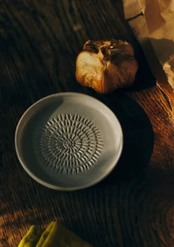 Ceramics|Kitchen-TOAST Rebecca Williams Garlic Grater MatteWhite