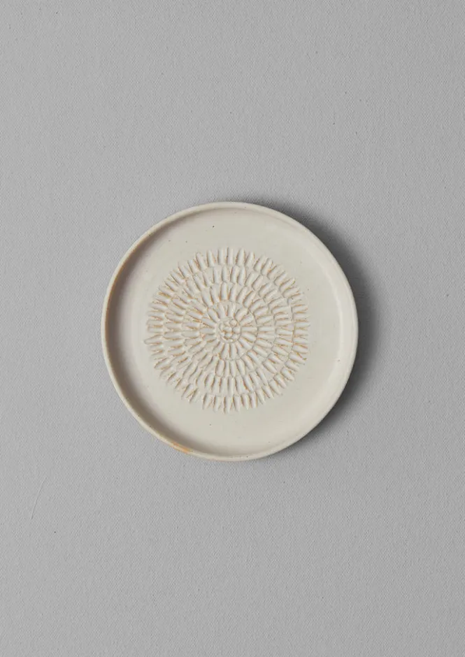 Ceramics|Kitchen-TOAST Rebecca Williams Garlic Grater MatteWhite