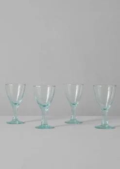 Glass|Tableware-TOAST Recycled Bolivian Wine Glasses Set Clear