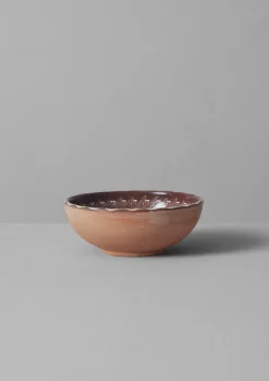Ceramics-TOAST Romanian Horezu Bowl Cocoa/Multi
