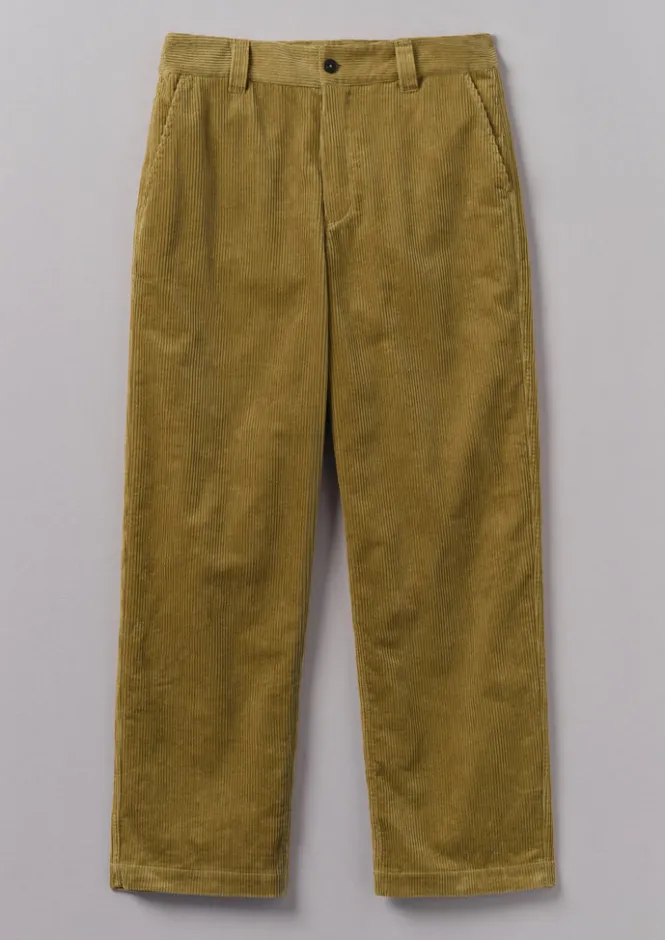 Cord|Trousers-TOAST Rory Organic Cord Trousers GoldenSand