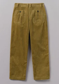 Cord|Trousers-TOAST Rory Organic Cord Trousers GoldenSand