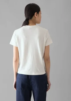 Jersey|Tops & Tees-TOAST Sadie Organic Cotton Boy Tee Chalk