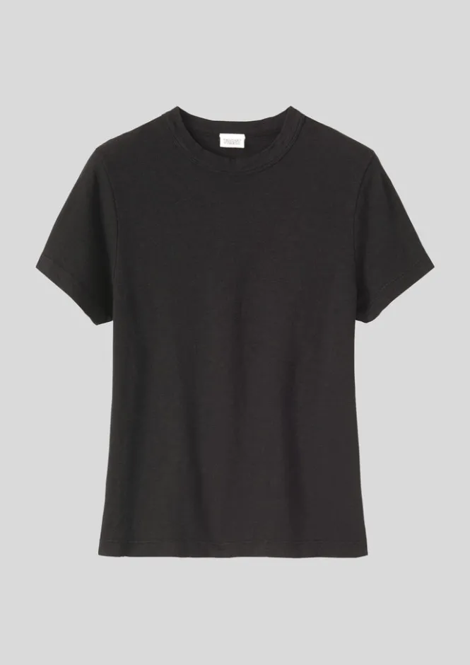 Jersey|Tops & Tees-TOAST Sadie Organic Cotton Boy Tee CarbonBlack