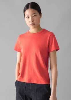 Jersey|Tops & Tees-TOAST Sadie Organic Cotton Boy Tee Poppy