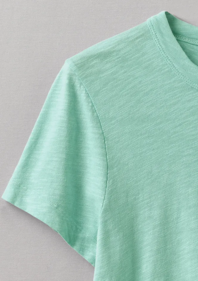 Jersey|Tops & Tees-TOAST Sadie Organic Cotton Boy Tee SummerHouseGreen