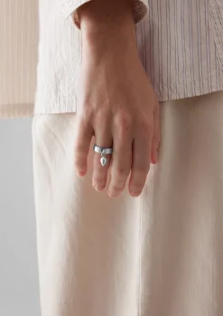 Jewellery-TOAST Sally Lacock Mobile Pod Ring Silver