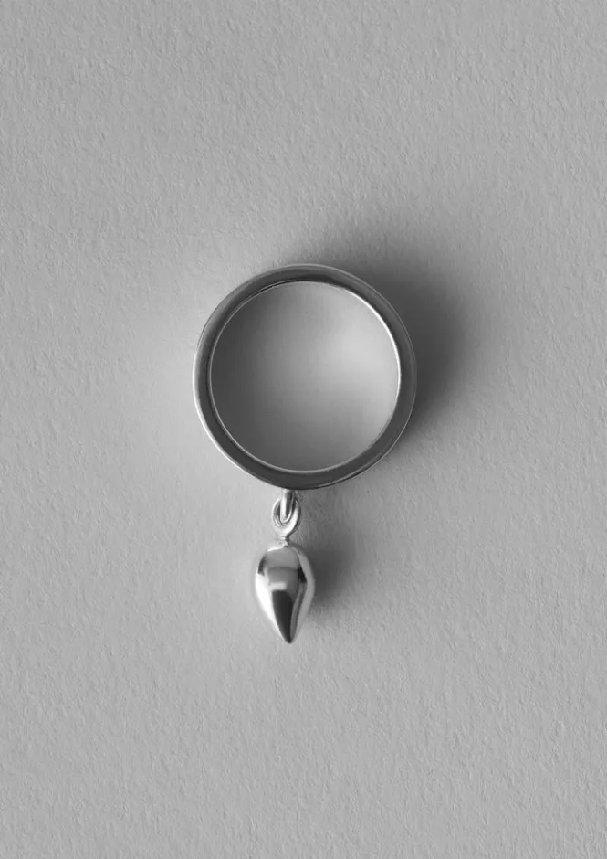 Jewellery-TOAST Sally Lacock Mobile Pod Ring Silver