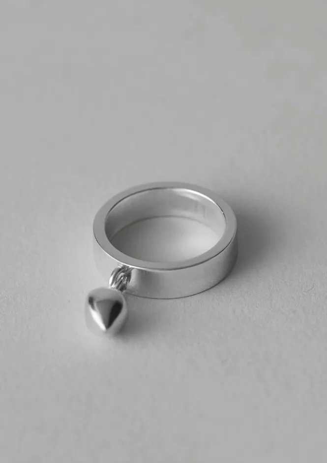 Jewellery-TOAST Sally Lacock Mobile Pod Ring Silver