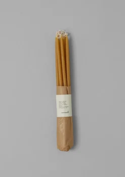 Candles & Holders-TOAST Skar Organics Slim Beeswax Dinner Candle Set Natural