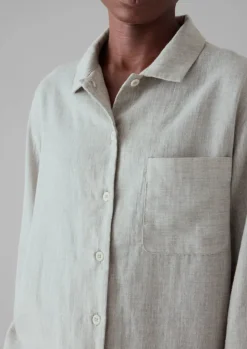 Nightwear-TOAST Soft Double Faced Cotton Pyjamas GreyMelange/SoftClay