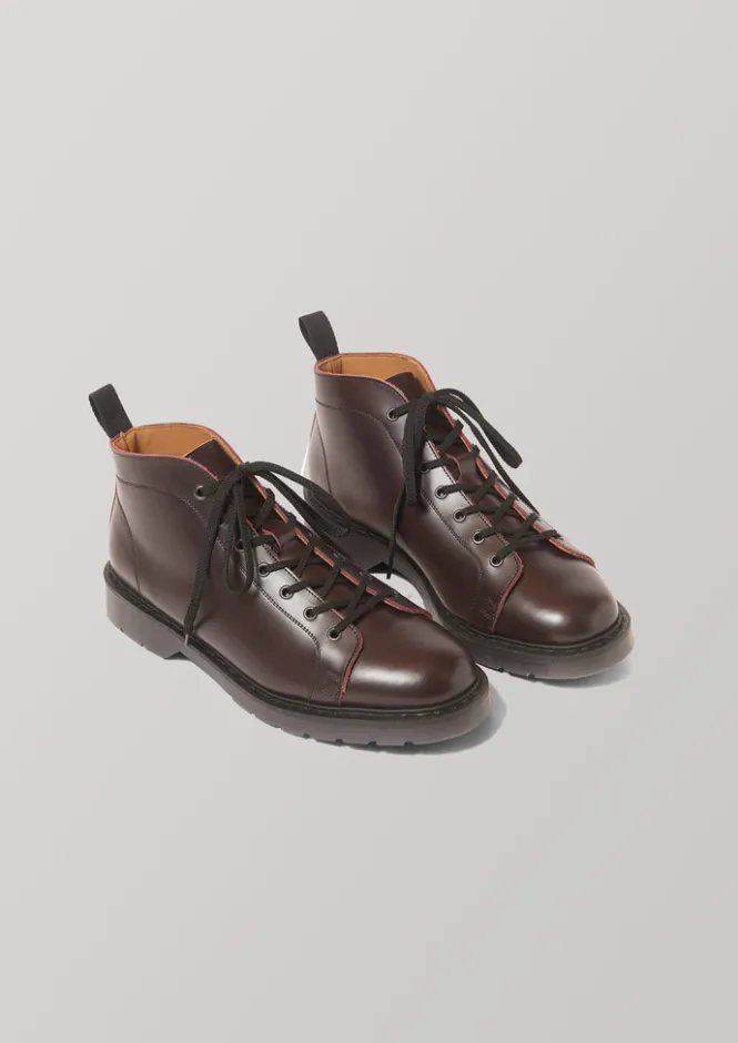 Boots-TOAST Solovair Monkey Boots Cordovan