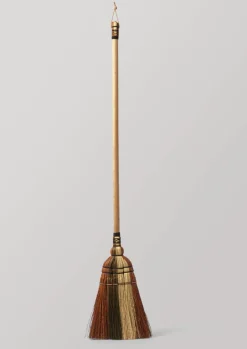 Outdoor|Kitchen-TOAST Sorghum Stripe Broom Toffee
