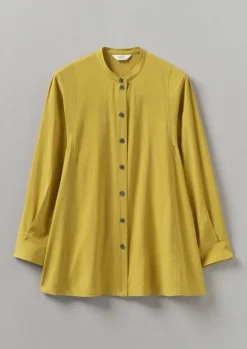 Shirts|Tops & Tees-TOAST Spun Silk Shirt GoldenOlive