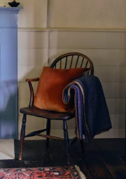 Textiles|Cushions & Covers-TOAST Square Velvet Cushion Cover SoftGinger/Natural