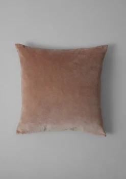 Textiles|Cushions & Covers-TOAST Square Velvet Cushion Cover Hellebore/Natural