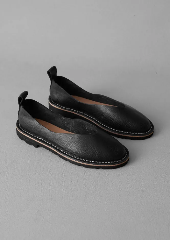 Sandals-TOAST Steve Mono Artisanal Pumps Black
