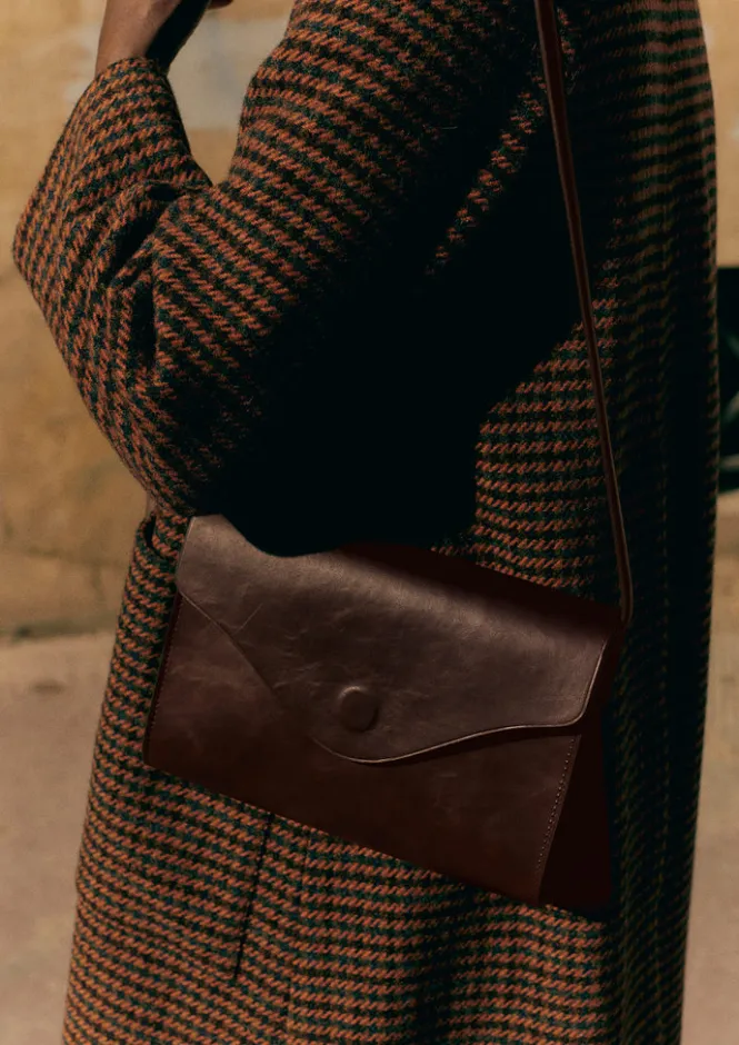 Bags & Belts-TOAST Steve Mono Leather Bag Coffee