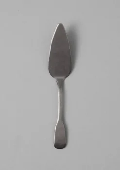 Kitchen|Tableware-TOAST Stonewashed Cake Knife Silver